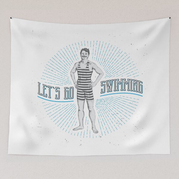 Item preview, Let's Go Swimming designed and sold by ApparelFactory.