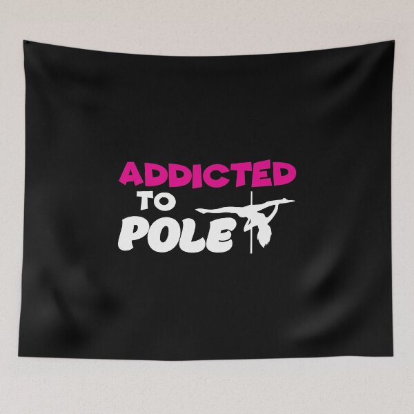 Item preview, Pole Dance Shirt Addicted To Pole Gift Tee designed and sold by haselshirt.
