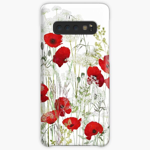 Poppy Field Samsung Galaxy Snap Case