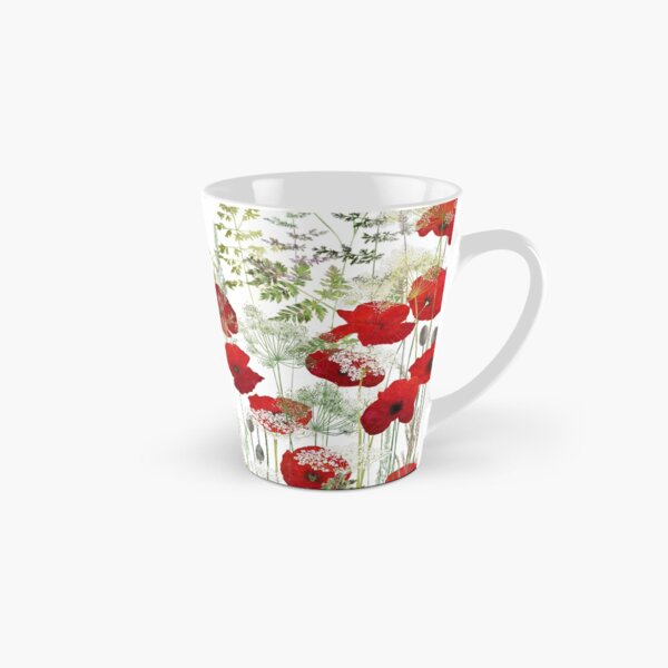 Poppy Field Tall Mug