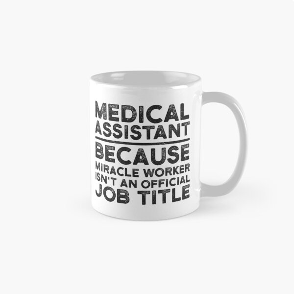 Item preview, Asistente médico porque el trabajador milagroso no es un título oficial de trabajo designed and sold by UneDesigns.