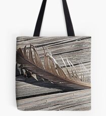 Fair Weather Feather Tote Bag