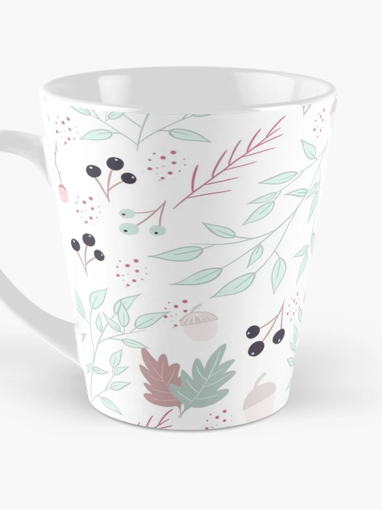 Thumbnail 3 of 4, Coffee Mug, Spring pattern designed and sold by kittipinter.