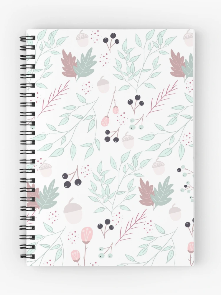 Thumbnail 1 of 3, Journal, Spring pattern designed and sold by kittipinter.