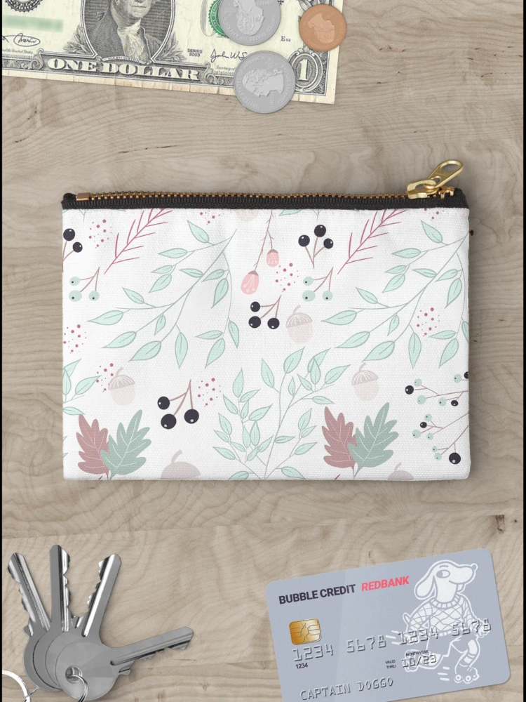 Thumbnail 3 of 4, Zipper Pouch, Spring pattern designed and sold by kittipinter.