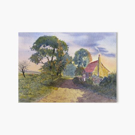 Standing in the Shadows Art Board Print