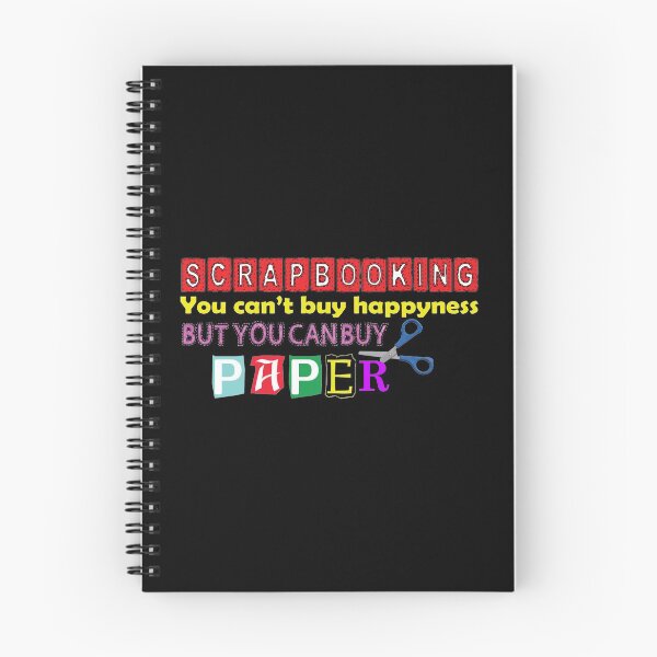 Item preview, Scrapbooking Can't Buy Happiness But You Can Buy Paper designed and sold by drwigglebutts.