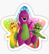 Barney And Friends Stickers | Redbubble