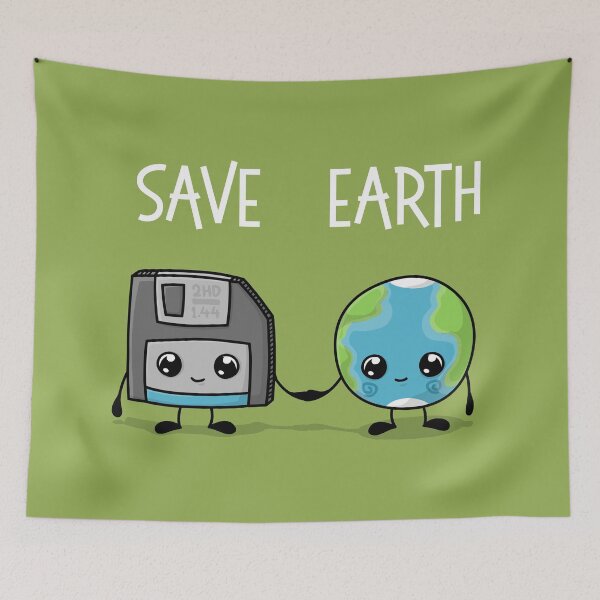 Item preview, Save Earth designed and sold by Beka Designs.