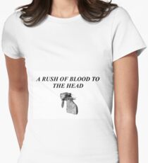 a rush of blood to the head t shirt