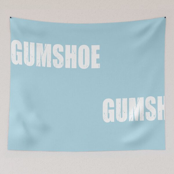 Item preview, Gumshoe T Shirt Halloween Costume Funny Cute Distressed White Print  designed and sold by arcadetoystore.