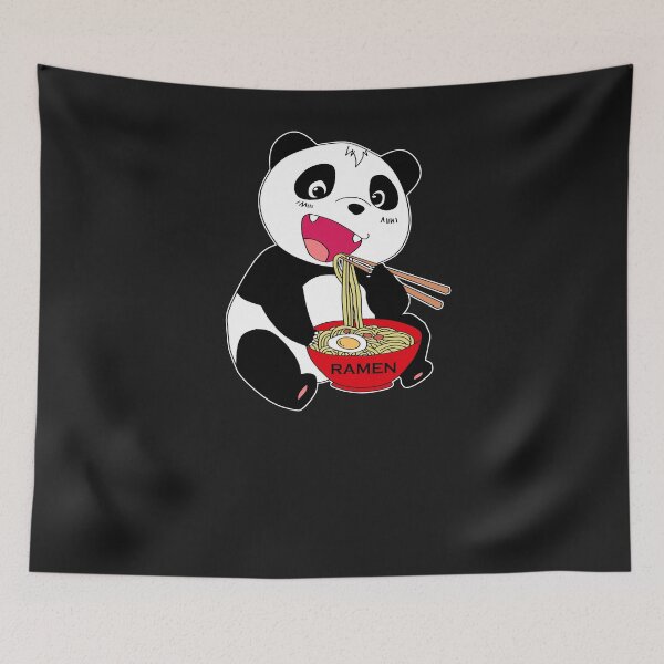 Item preview, Panda ramen kawaii designed and sold by dtino.