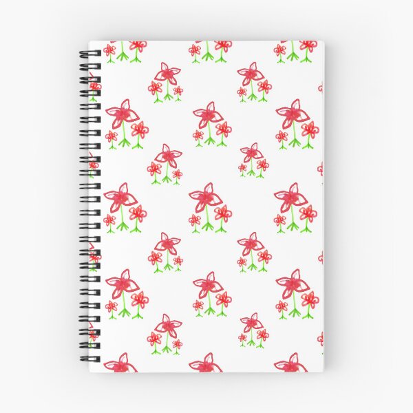 Item preview, Cute Floral Drawing Pattern designed and sold by DFLC Prints.