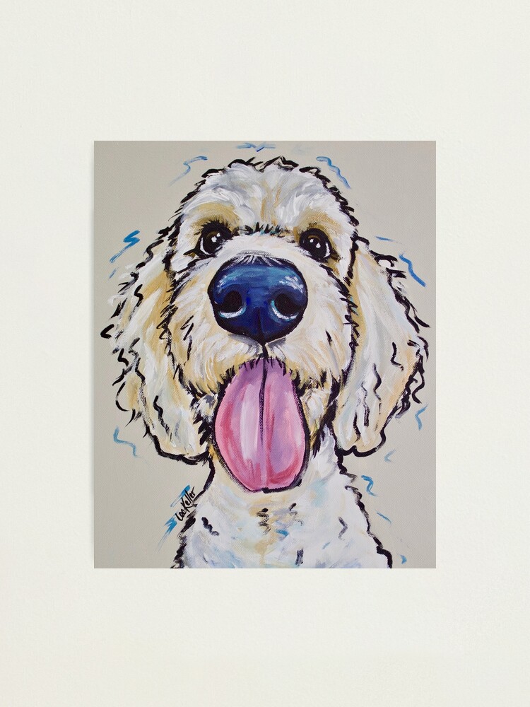 Goldendoodle Art Golden Doodle Art