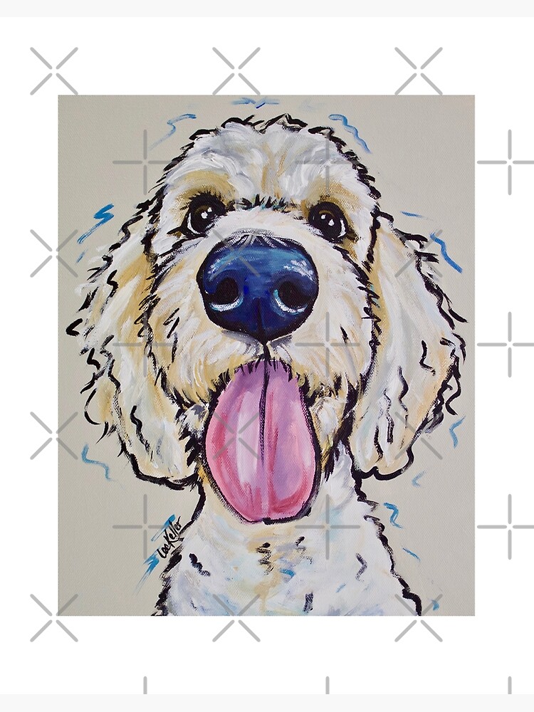 Goldendoodle Art Golden Doodle Art