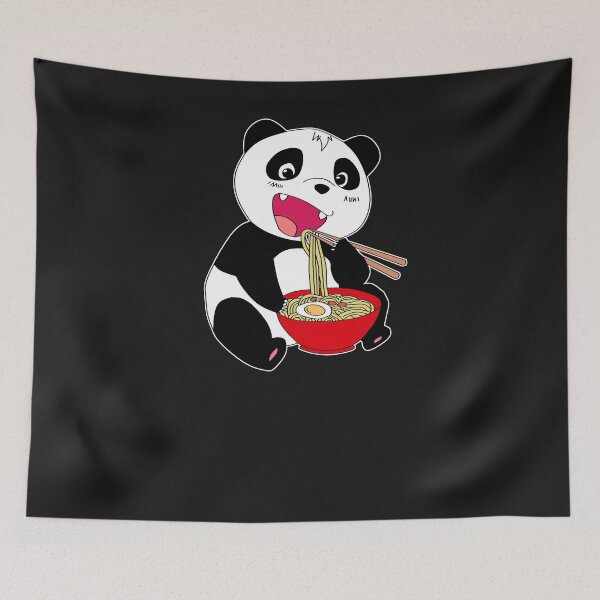 Item preview, Panda Japanese Noodle Ramen designed and sold by dtino.
