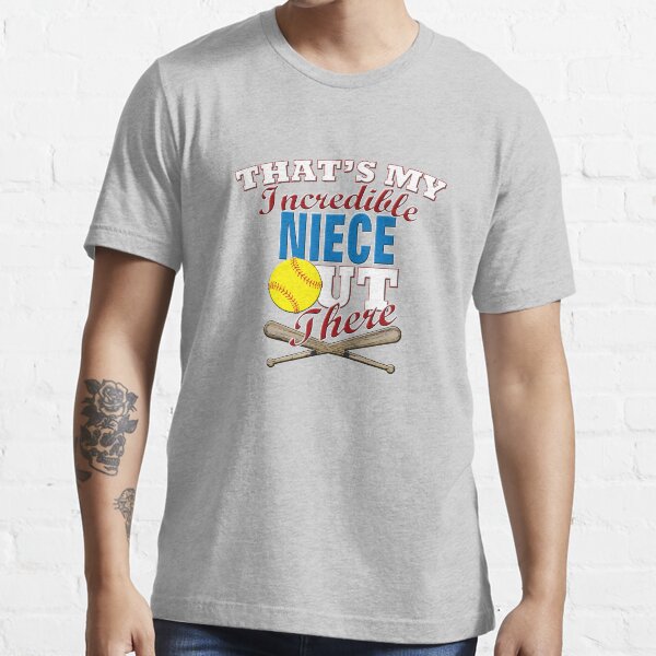 "Softball Niece, Aunt & Uncle Gift" Tshirt for Sale by RENEGADETEES