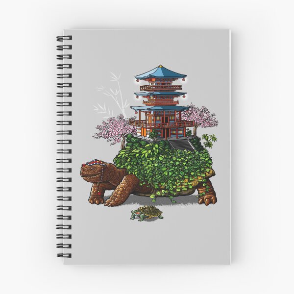 Item preview, Temple of the turtles designed and sold by albertocubatas.