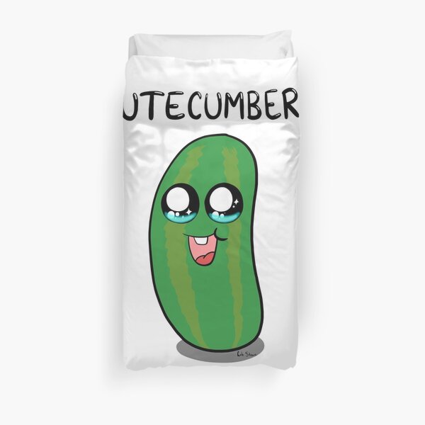 Cutecumber Duvet Cover