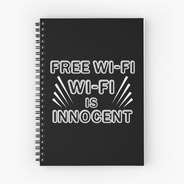 Item preview, Free Wi Fi WiFi Is Innocent, Computer Tech, Computer Repair designed and sold by Designs4Less.