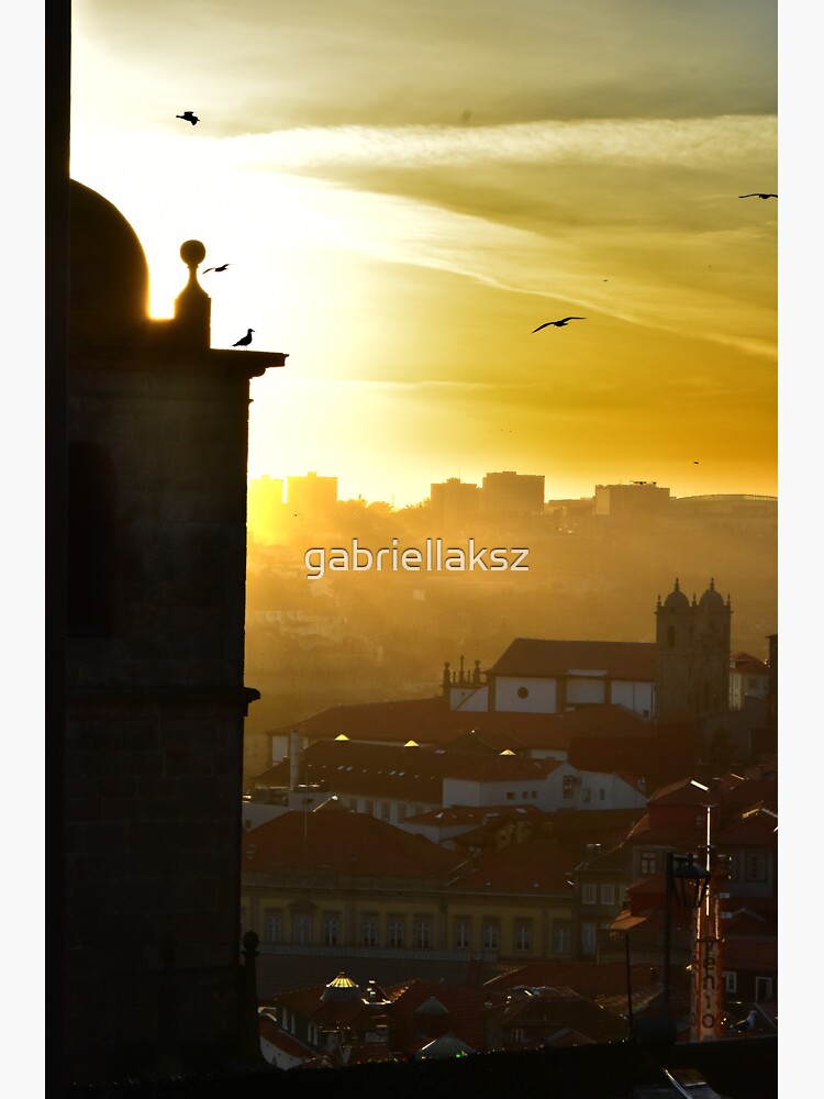 Porto in golden light by gabriellaksz
