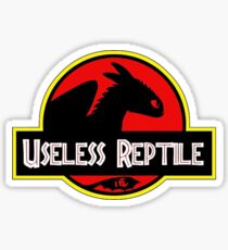 useless reptile Sticker