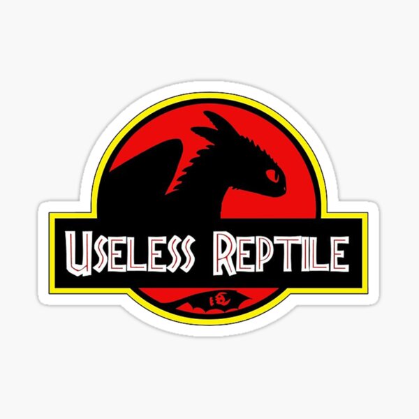 useless reptile Sticker