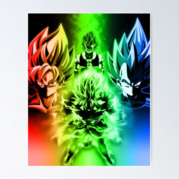 Dragon Ball Super: Broly' Goku & Vegeta Posters