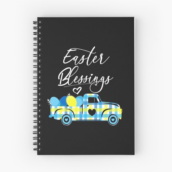Item preview, Vintage Truck with Easter Eggs Easter Blessing Design designed and sold by Sapphire Star.