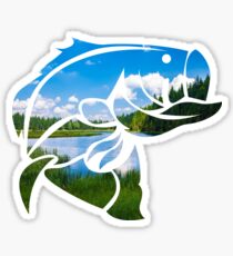 Lake Bass Sticker