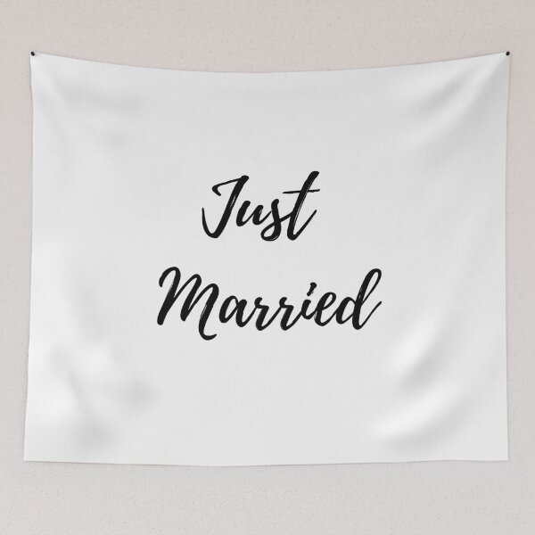 Item preview, just married designed and sold by LeighAnne64.