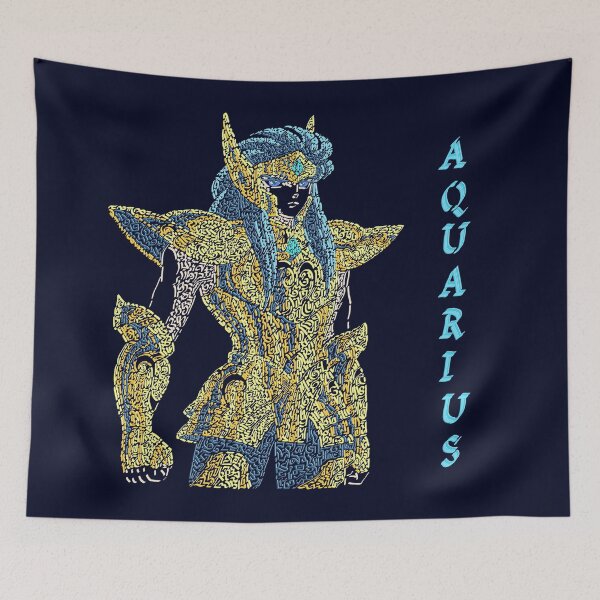 Item preview, Saint Seiya - Knights of the Zodiac- Gold Saint - Aquarius designed and sold by Karotene.