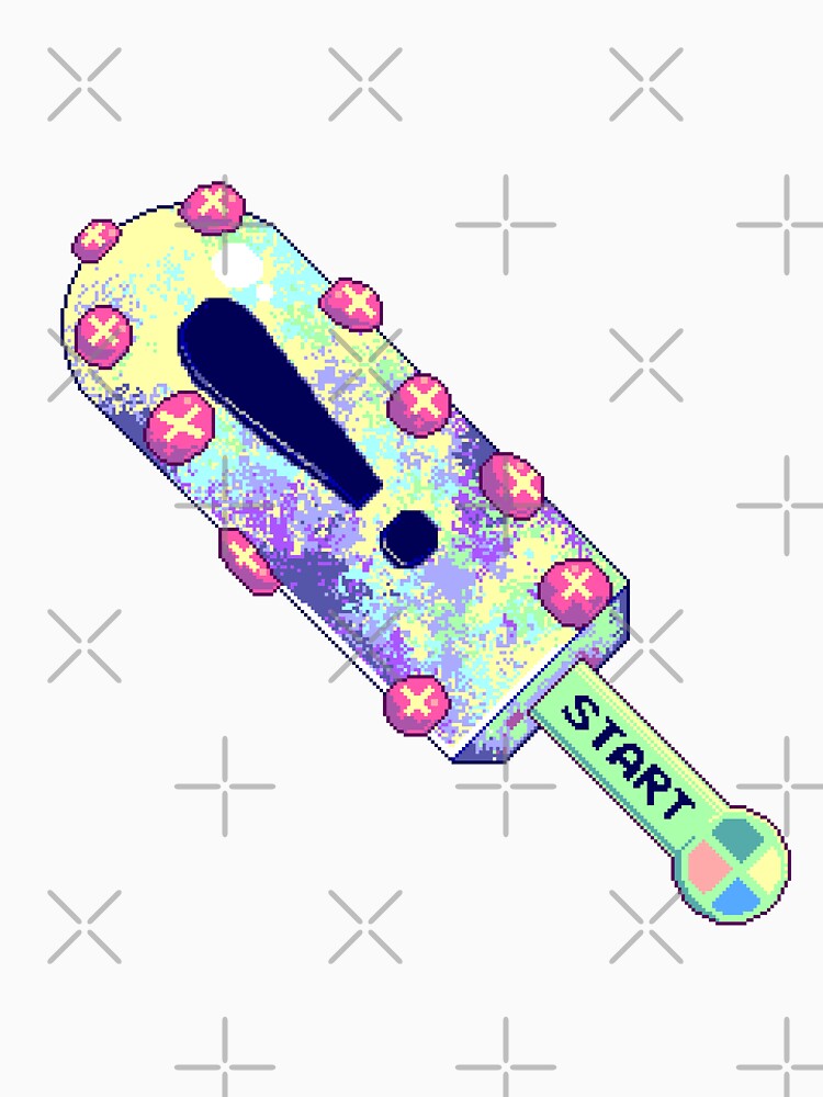 Pastel Vaporwave Popsicle by Emmytwofive