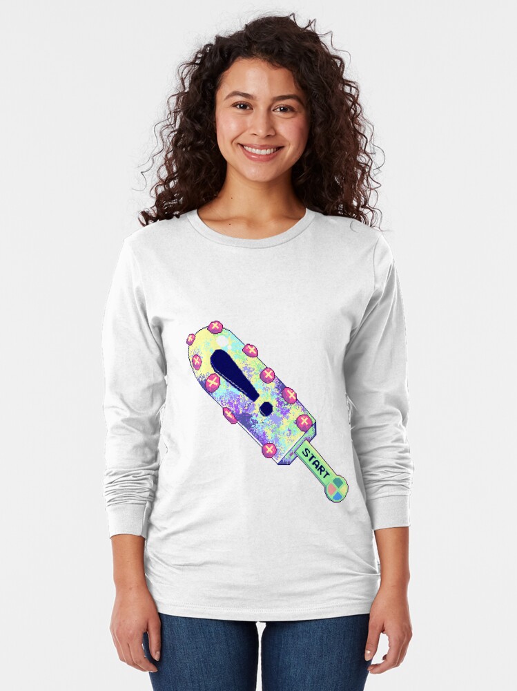 Alternate view of Pastel Vaporwave Popsicle Long Sleeve T-Shirt