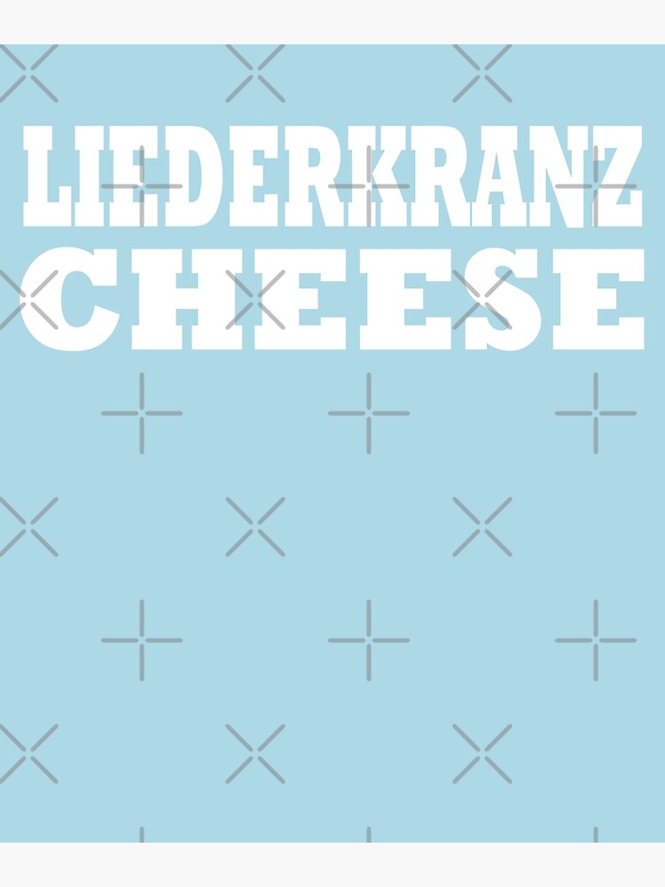 "Liederkranz Cheese Simple Food Halloween Costume Party Cute & Funny T