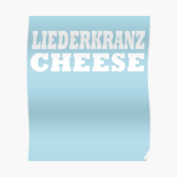 "Liederkranz Cheese Simple Food Halloween Costume Party Cute & Funny T