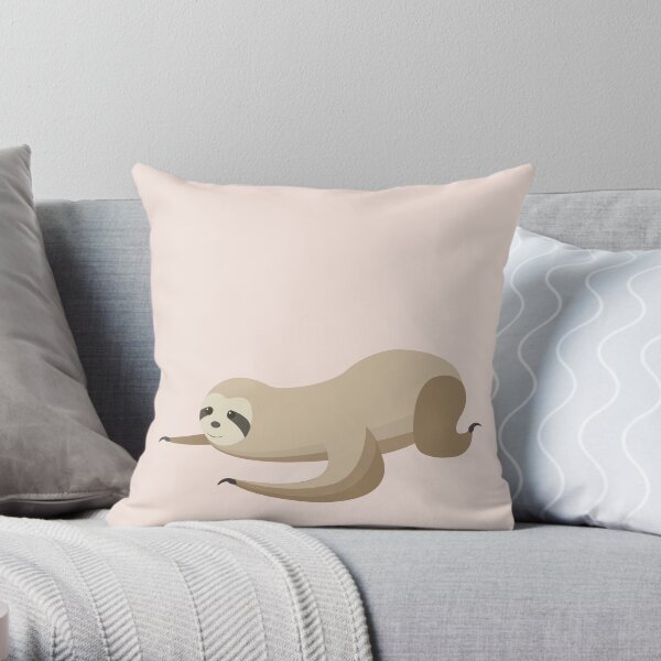 Slow and Steady Throw Pillow