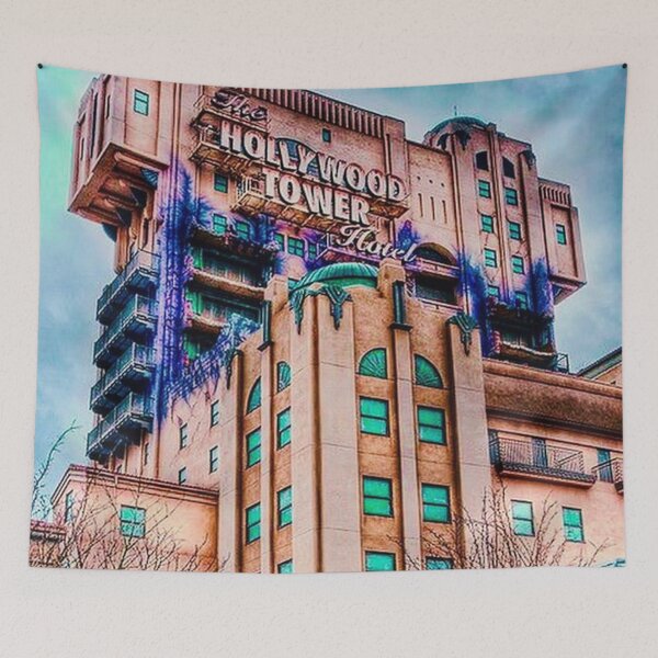 Item preview, Hollywood Tower Hotel designed and sold by tasha0louise.