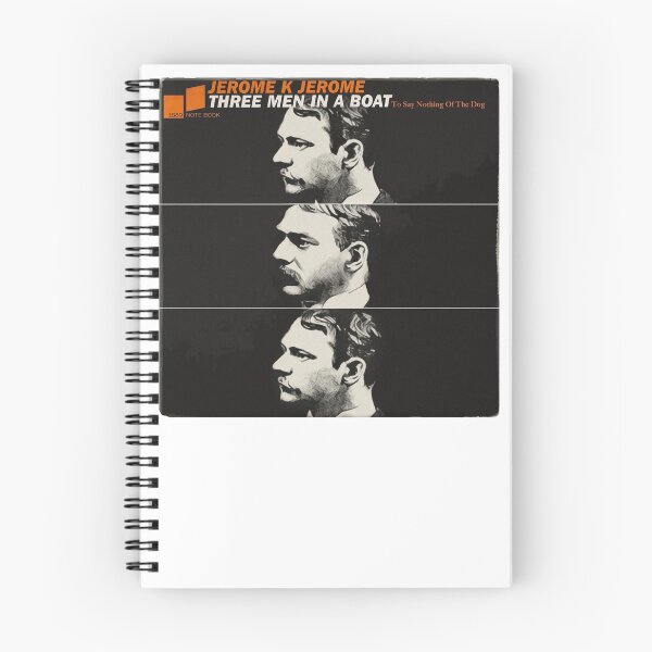 Item preview, Note Book Records - Three Men in a Boat, Jerome designed and sold by Christophe Gowans.