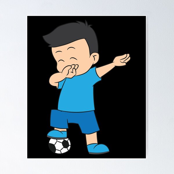 Item preview, Football, Football, Dab, Footballer designed and sold by Mohja-Design.