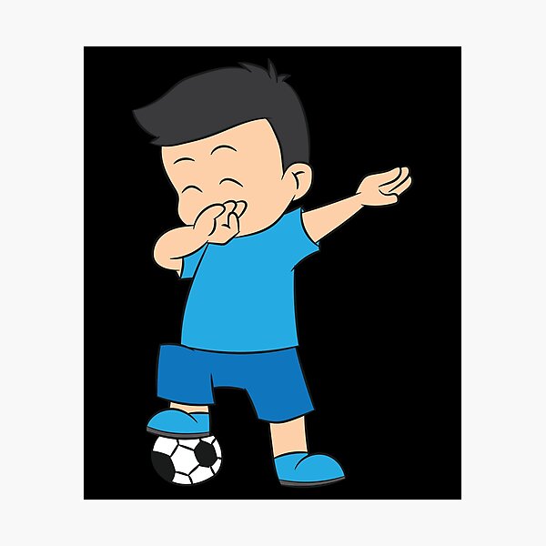 Item preview, Football, Football, Dab, Footballer designed and sold by Mohja-Design.