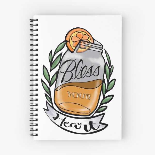 Item preview, Bless Your Heart Tattoo Design designed and sold by SmartAndPunny.