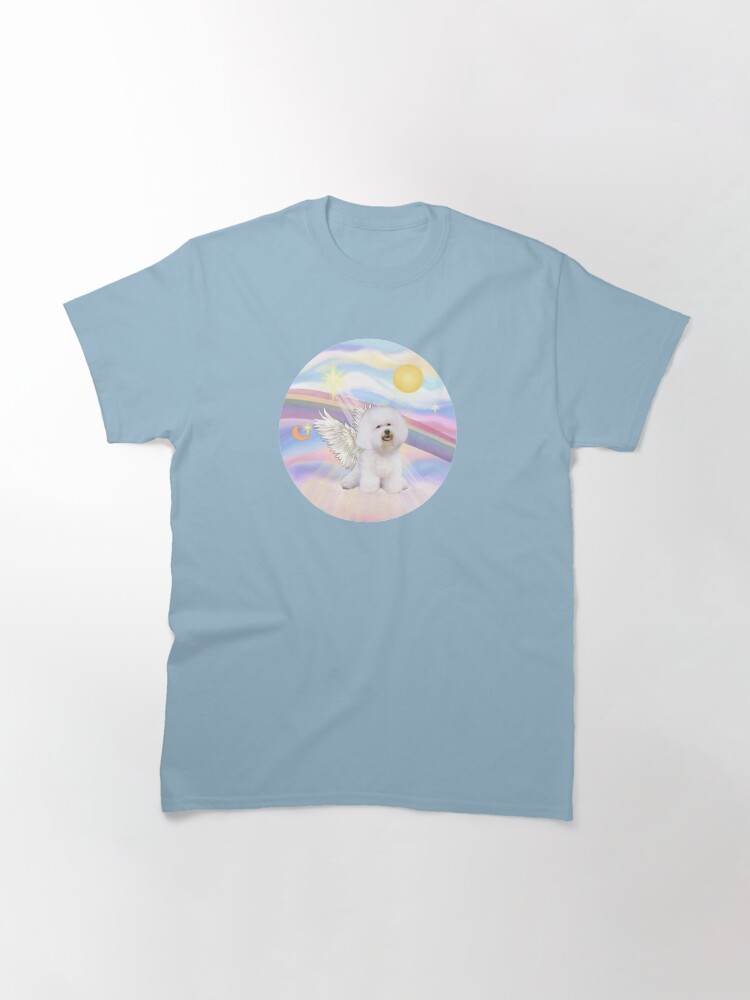 Alternate view of Bichon Frise (#1) in Heavens Clouds Classic T-Shirt
