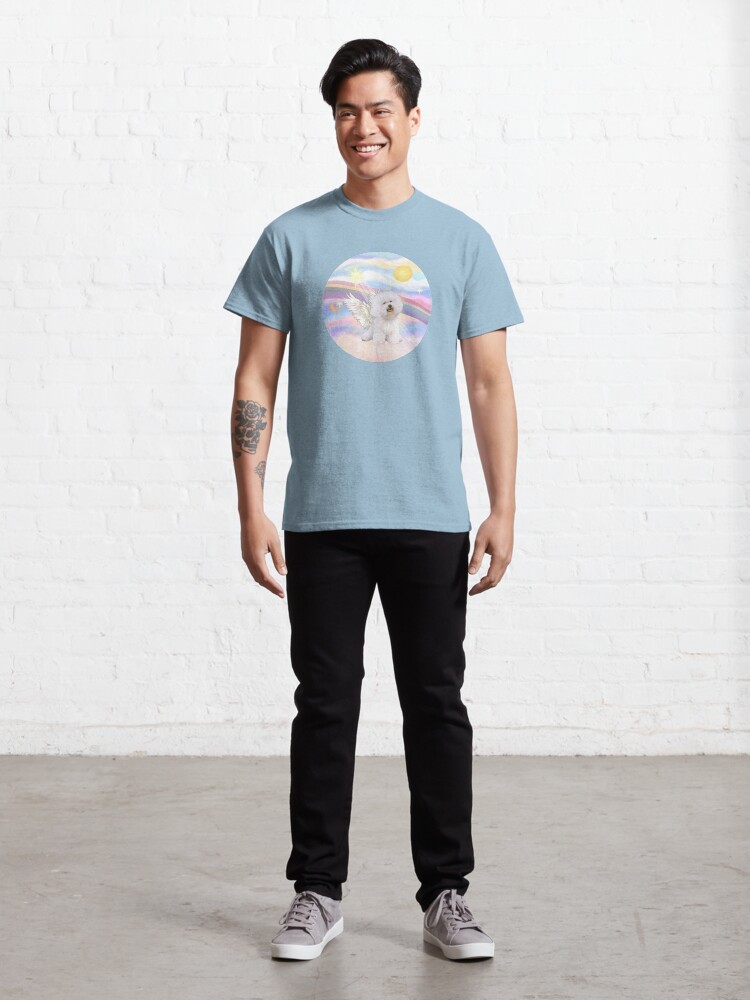 Alternate view of Bichon Frise (#1) in Heavens Clouds Classic T-Shirt