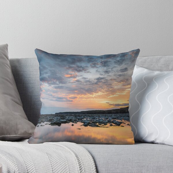 Item preview, Sunset Reflections at Llantwit Major Beach, Wales. Uk designed and sold by heidipics.