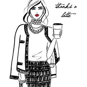 Artwork thumbnail, Thanks a Latte by maggieschan