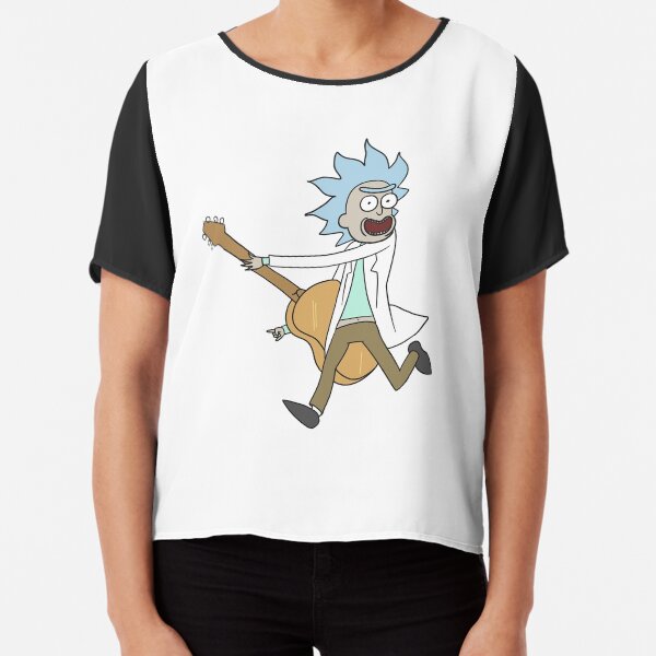 Tiny Rick! Chiffon Top