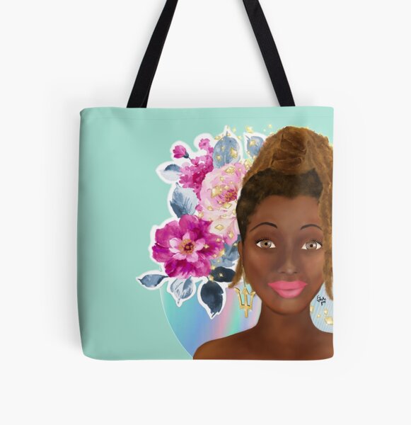Bajan beauty (b) All Over Print Tote Bag