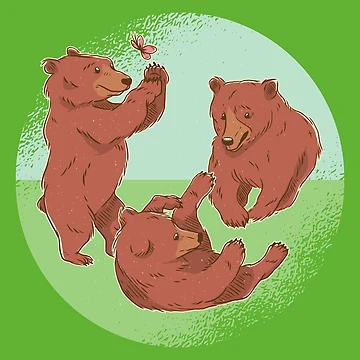 Artwork thumbnail, Bears by R-J-DESIGN