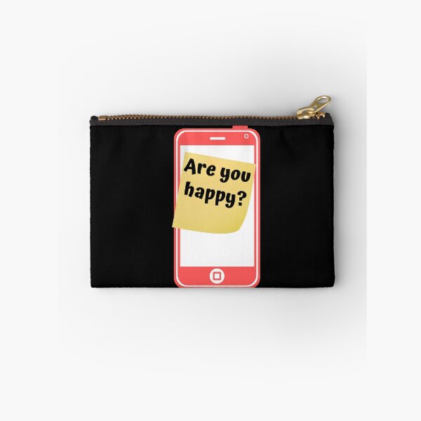 Item preview, Cool Sayings: Are you happy? t-shirt print design designed and sold by Whiskylover.